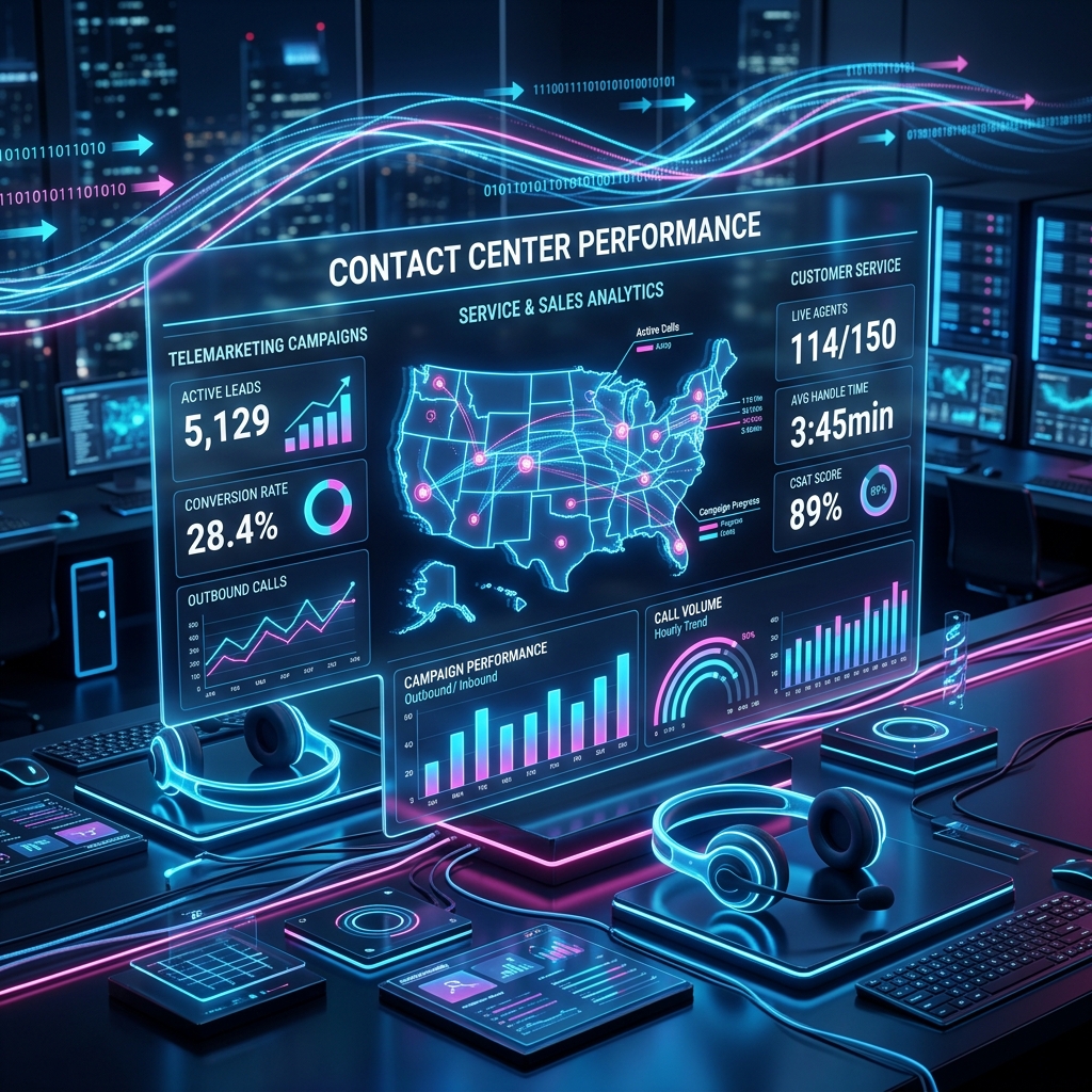 Contact Center Dashboard